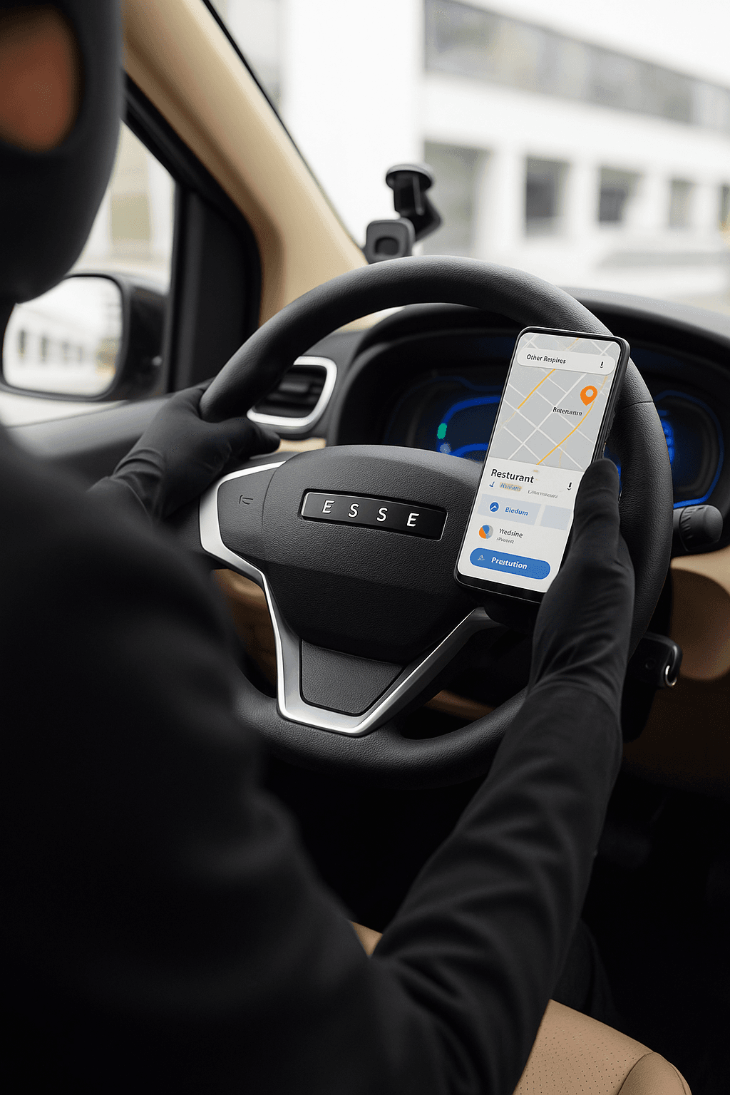 Verified Esse driver waiting for a client